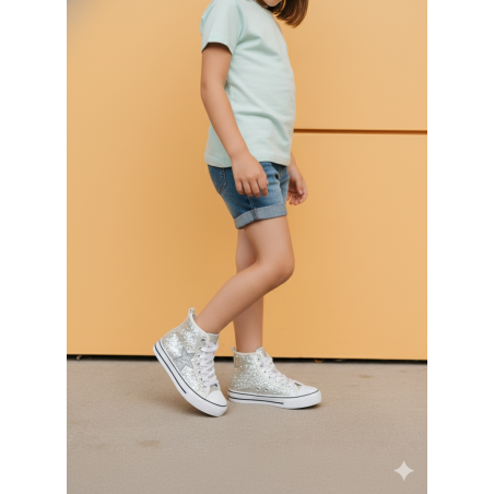 Zapatillas Urbanas con Glitter